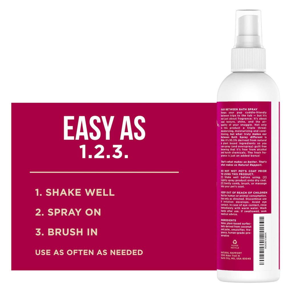 The Only Between Bath Spray Dogs Need - Cranberry & Vanilla - The Dog Shop