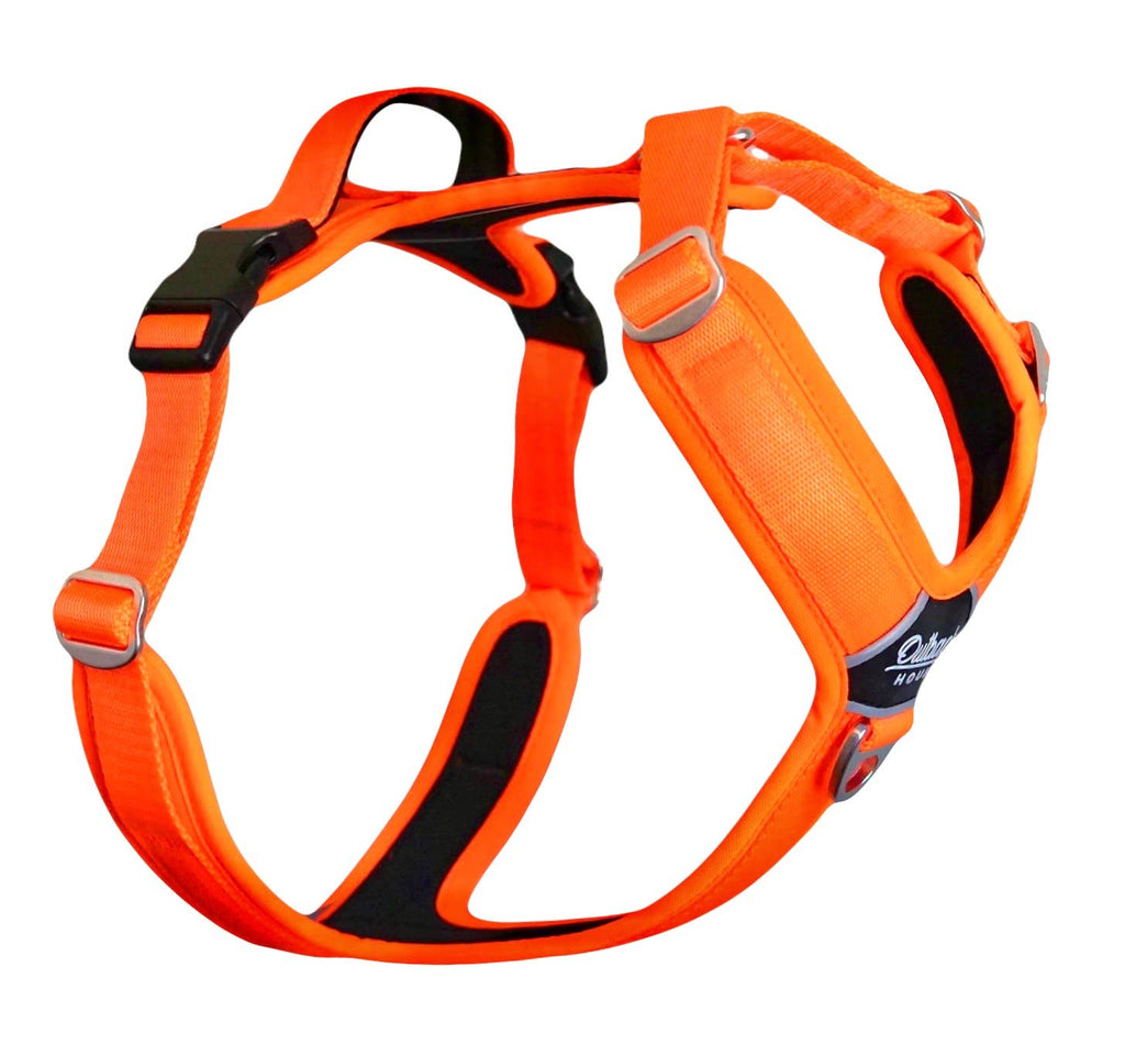 Outback Hound Ultra Lite Comfort Harness - Hunter Orange - The Dog Shop