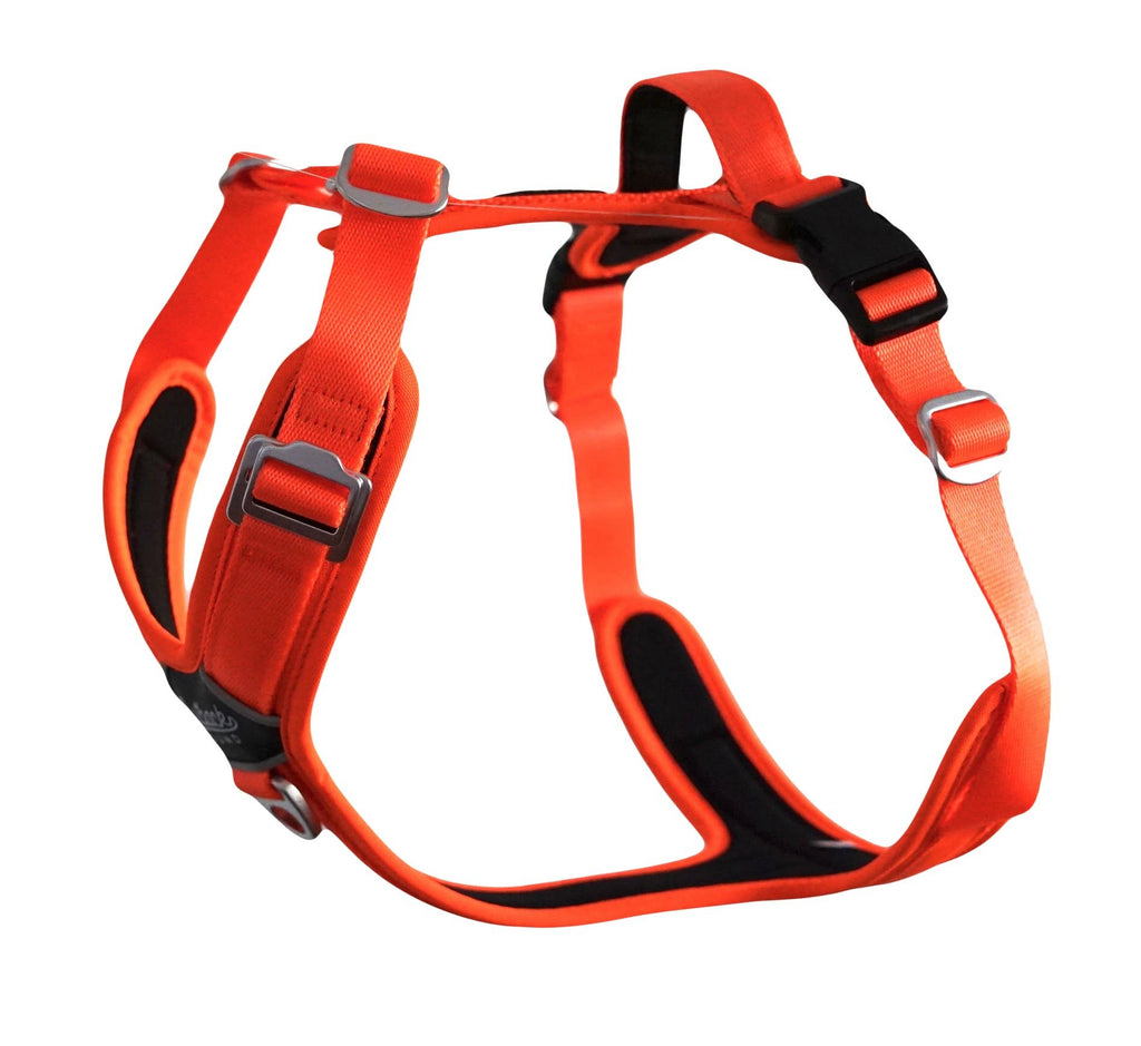 Outback Hound Ultra Lite Comfort Harness - Hunter Orange - The Dog Shop