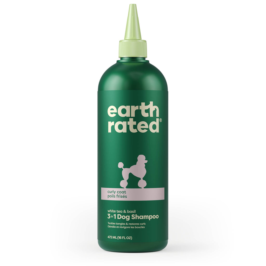 Earth Rated 3 in 1 Curly Coat Dog Shampoo - The Dog Shop