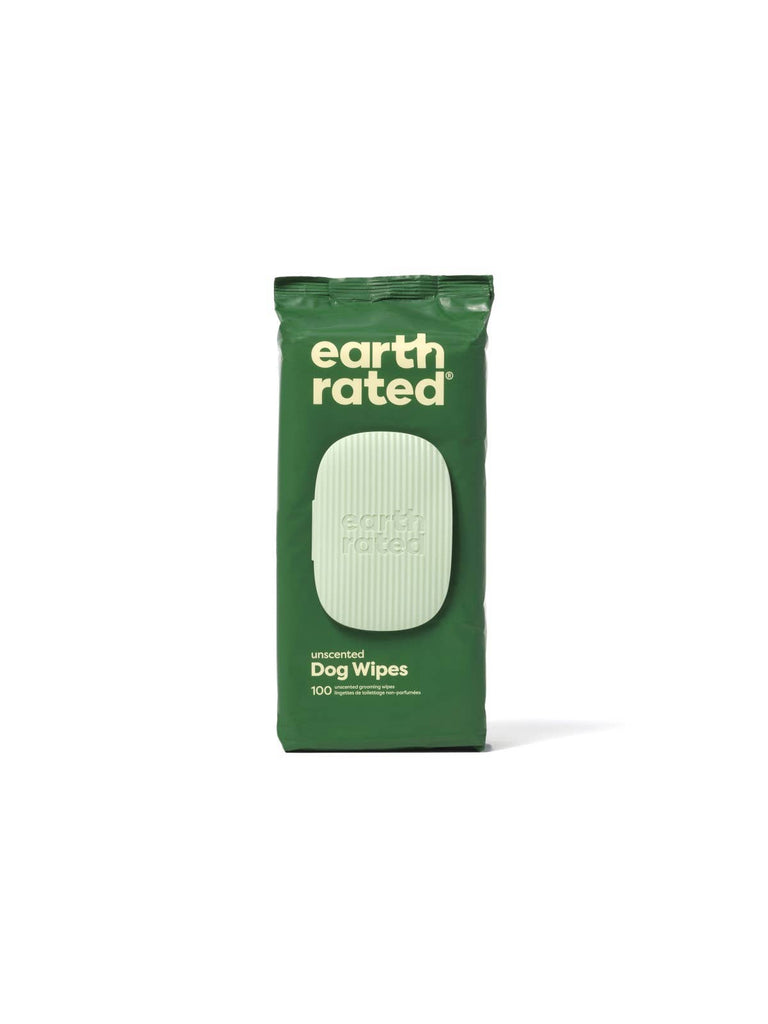 Earth Rated Unscented Dog Grooming Wipes - The Dog Shop