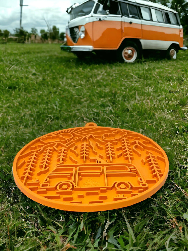 SodaPup Enrichment Lick Mat With Suction Cups - Camp - The Dog Shop