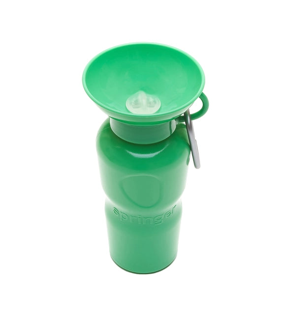Springer Classic Travel Dog Water Bottle - Green - The Dog Shop