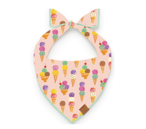 The Foggy Dog Bandana - Sundae Funday - The Dog Shop