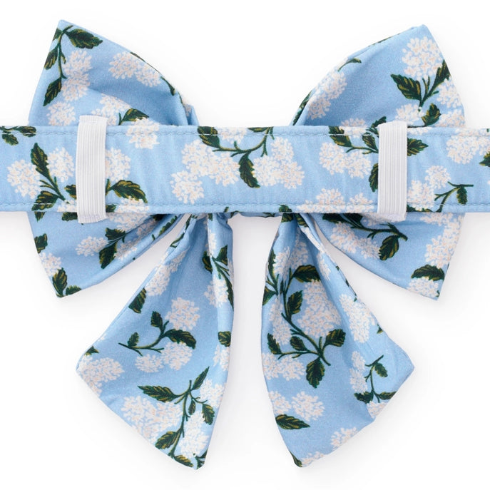 Rifle Paper Co. x TFD Lady Bow - Hydrangea - The Dog Shop