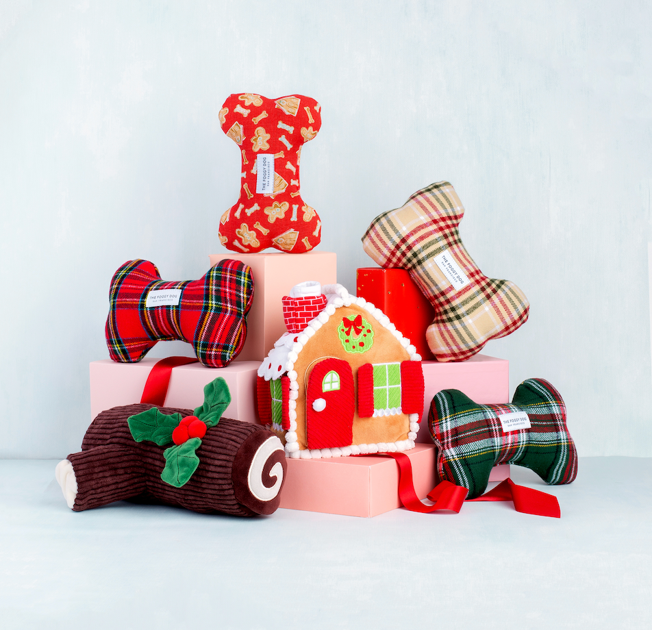 Yule Log Interactive Snuffle Holiday Dog Toy - The Dog Shop