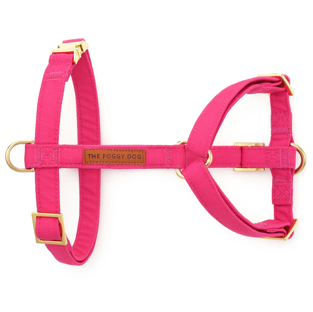The Foggy Dog Harness - Hot Pink - The Dog Shop