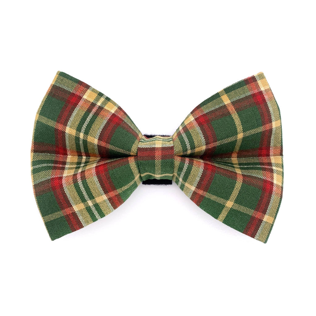 Aspen Plaid Dog Bow Tie - The Dog Shop