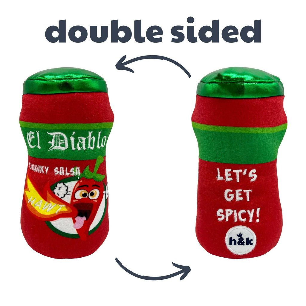 El Diablo Spicy Salsa Dog Toy - The Dog Shop