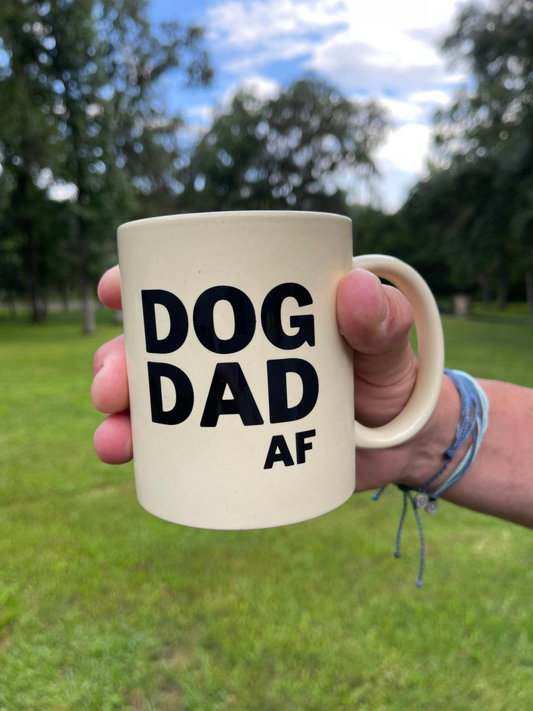Dog Dad AF Coffee Mug - The Dog Shop