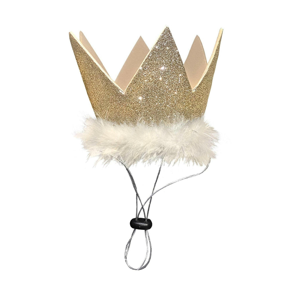 Dog Party Crown - Gold - The Dog Shop