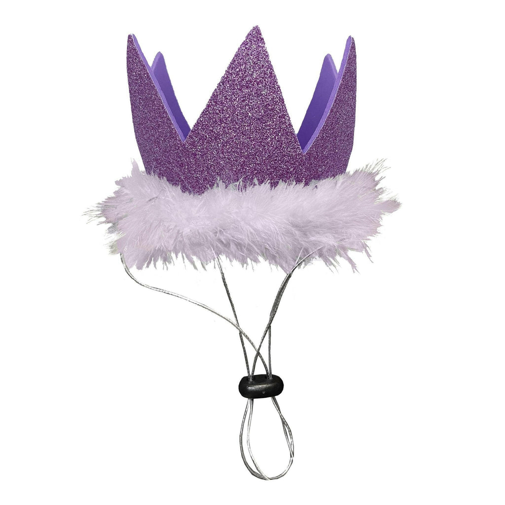 Dog Party Crown-Purple - The Dog Shop