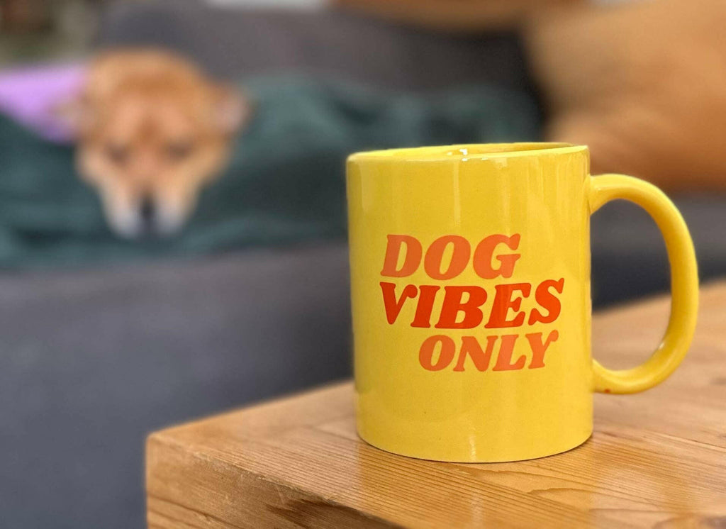 Dog Vibes Only Coffee Mug - The Dog Shop
