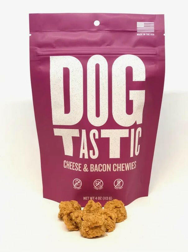 Dogtastic Dog Treats - Cheese & Bacon Chewies - The Dog Shop
