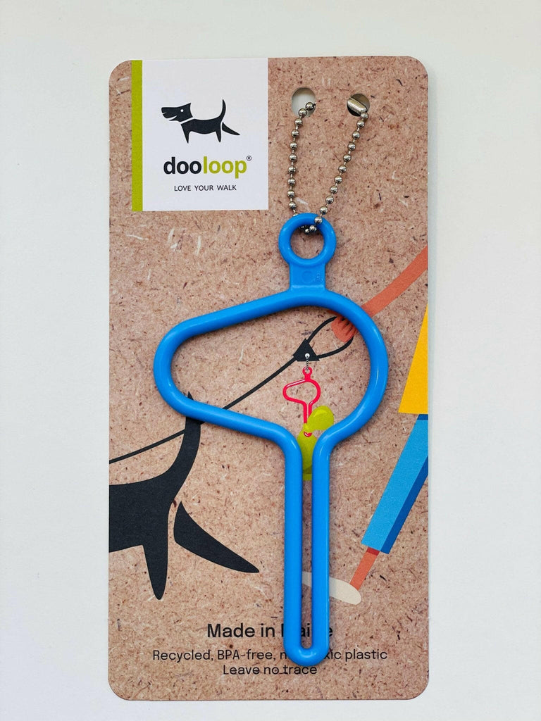 Dooloop Poop Bag Holder - New Blue - The Dog Shop