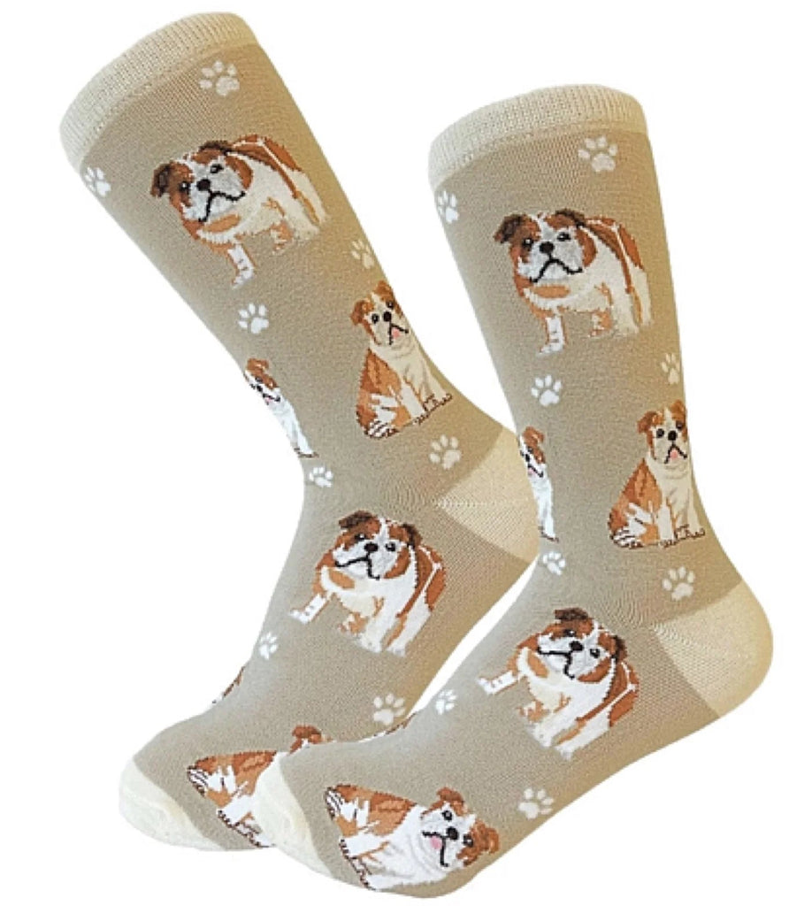 Bulldog Socks-Full Body - The Dog Shop