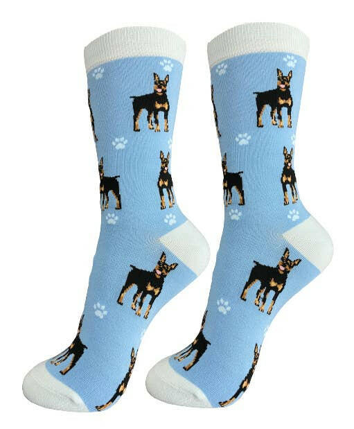 Doberman Socks-Full Body - The Dog Shop