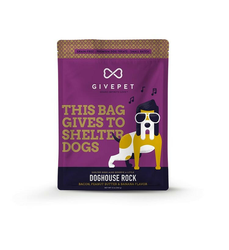 GivePet Dog Treats - Doghouse Rock - The Dog Shop