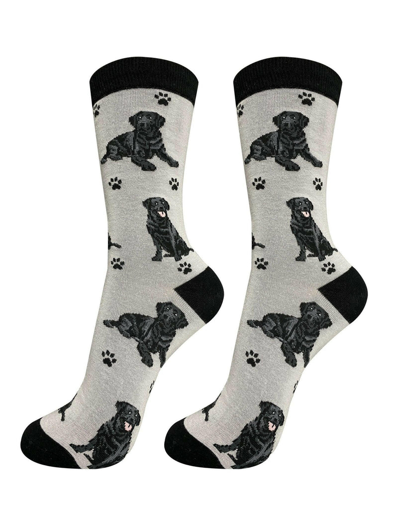 Labrador Black Socks-Full Body - The Dog Shop