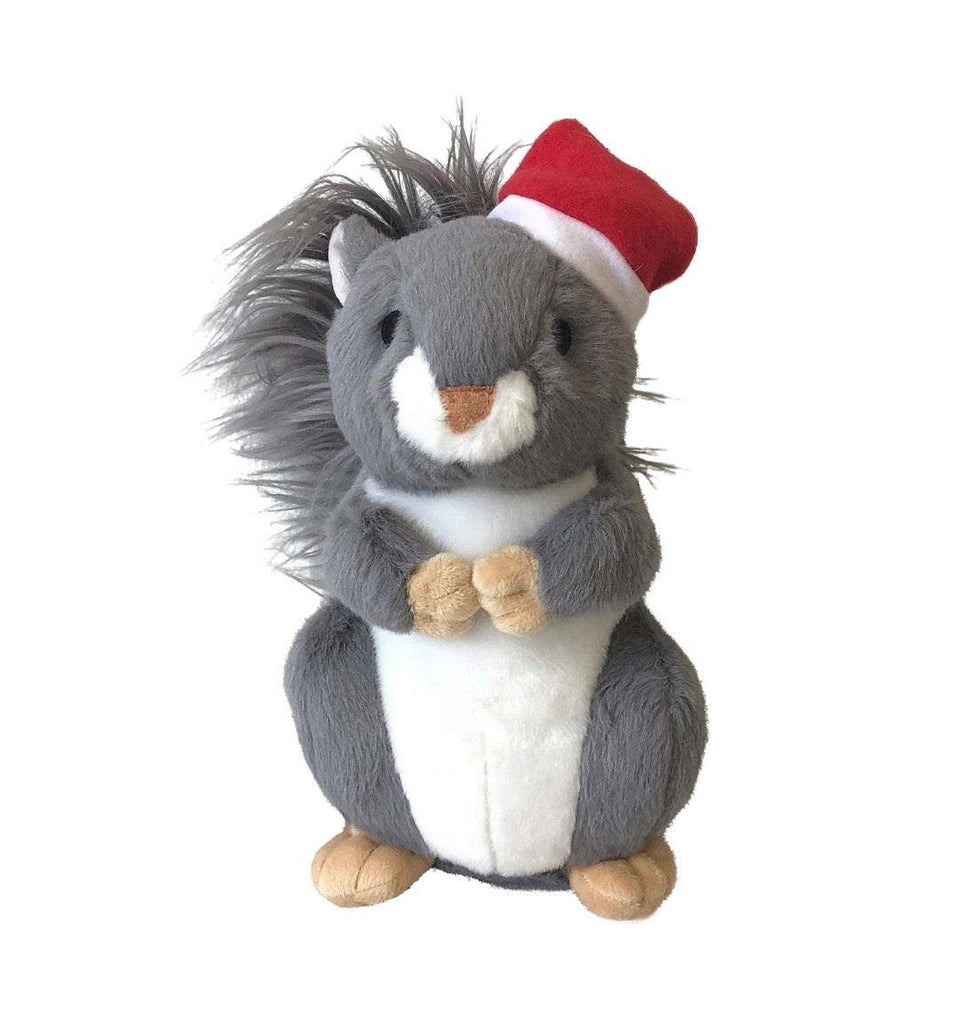 Christmas Squirrel Plush Dog Toy - The Dog Shop