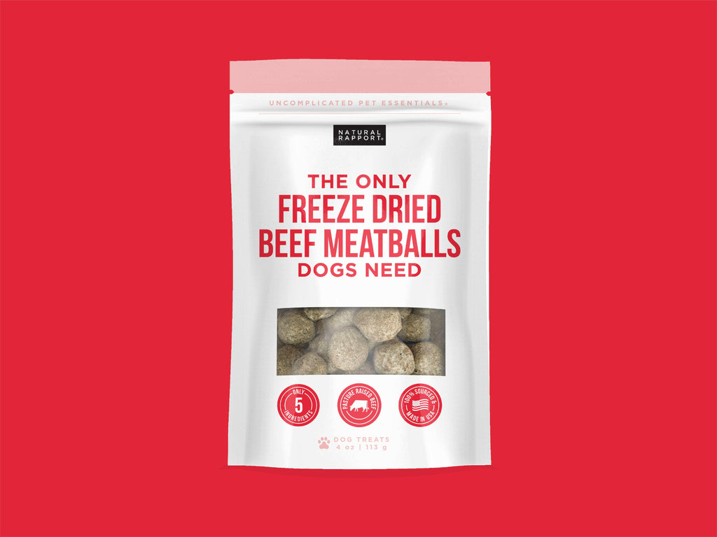 The Only Freeze Dried Beef Meatballs Dogs Need - The Dog Shop