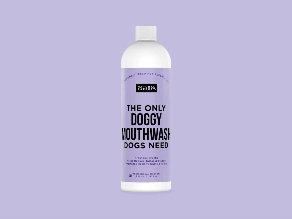 Natural Rapport The Only Doggy Mouthwash Dogs Need - The Dog Shop