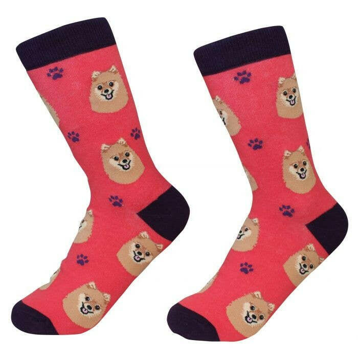 Pomeranian Socks - The Dog Shop