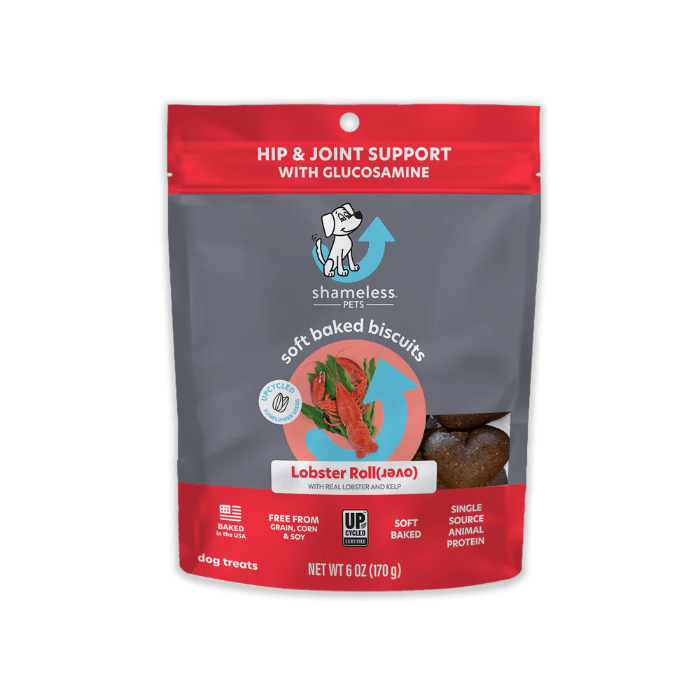 Shameless Pets Dog Treats - Lobster Rollover Soft & Chewy - The Dog Shop