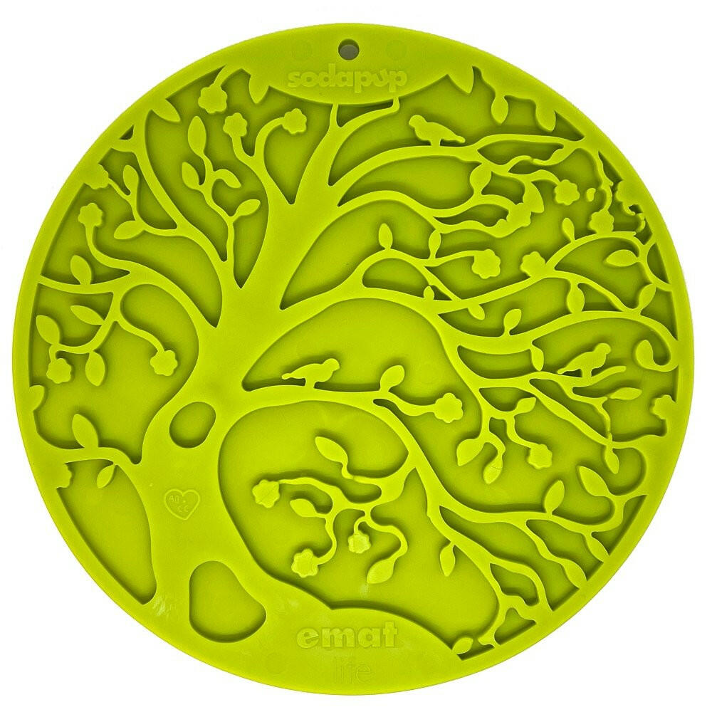 Enrichment Lick Mat With Suction Cups - Tree Of Life - The Dog Shop