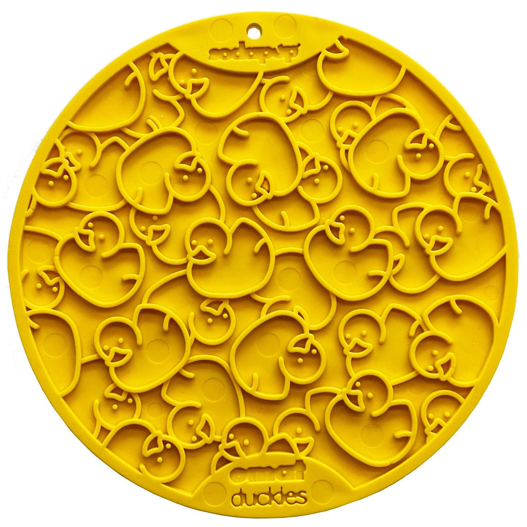 Enrichment Lick Mat With Suction Cups- Ducks - The Dog Shop