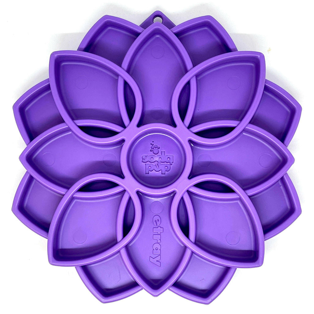SodaPup Mandala Enrichment Tray for Dogs - Purple - The Dog Shop
