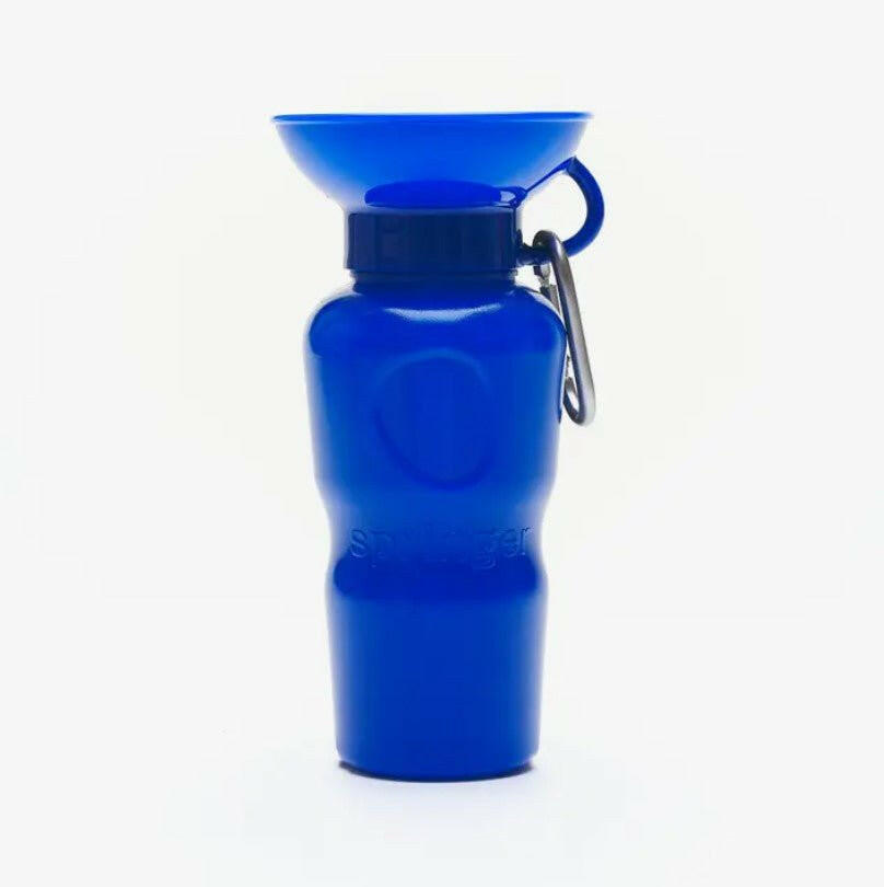 Springer Classic Travel Bottle - Royal Blue - The Dog Shop