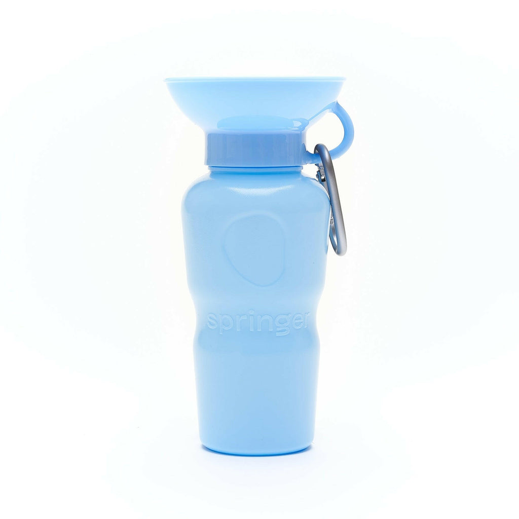Springer Classic Travel Bottle - Sky Blue - The Dog Shop