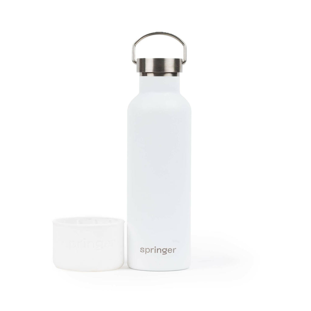 Springer Dog & Me Travel Bottle - White - The Dog Shop