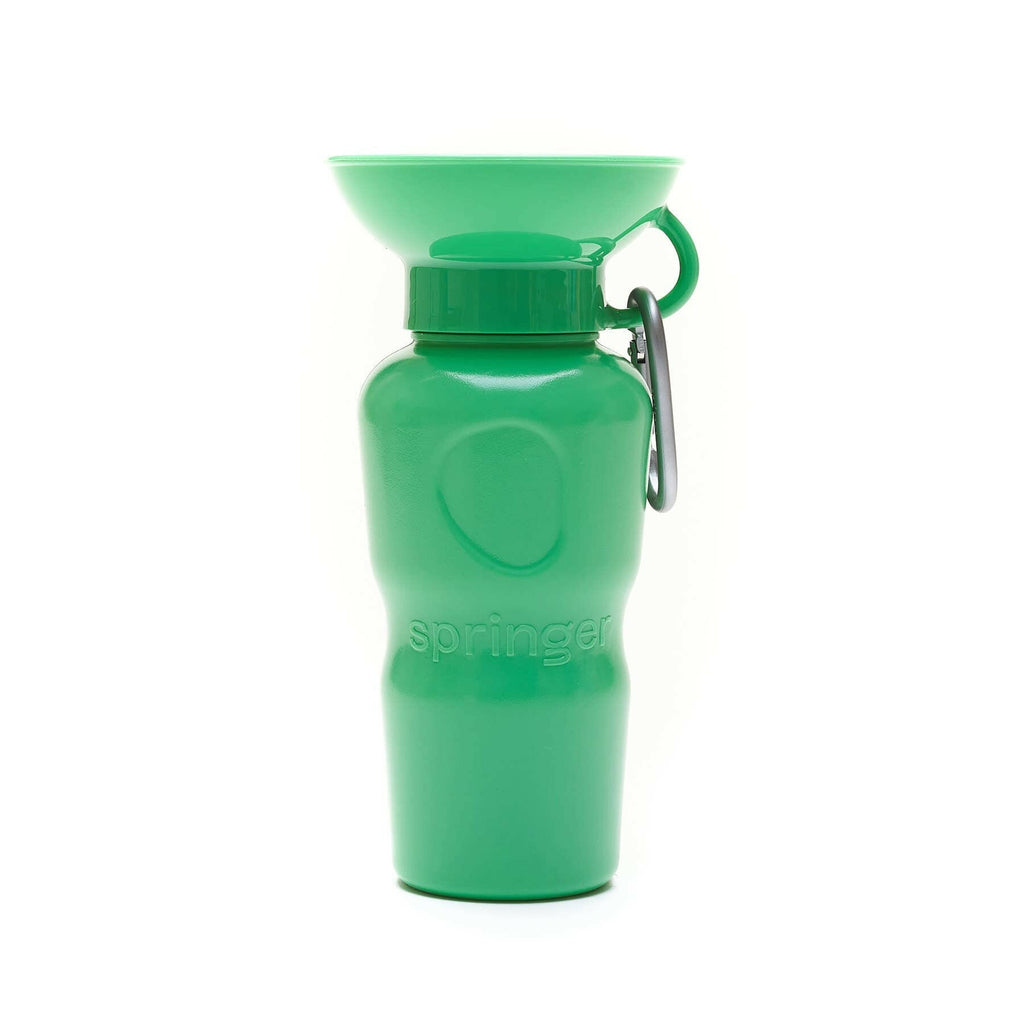 Springer Classic Travel Bottle - Green - The Dog Shop