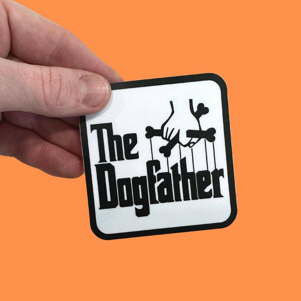 The Dog Father - Dog Dad Vinyl Sticker - The Dog Shop