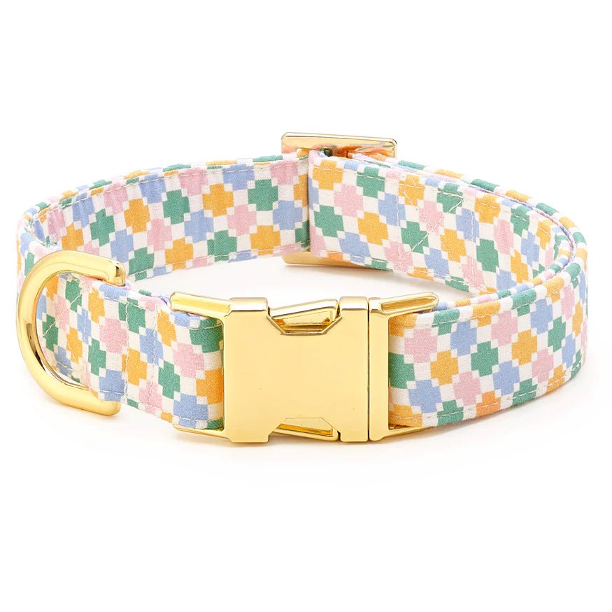 The Foggy Dog Collar - Patchwork Quilt - The Dog Shop