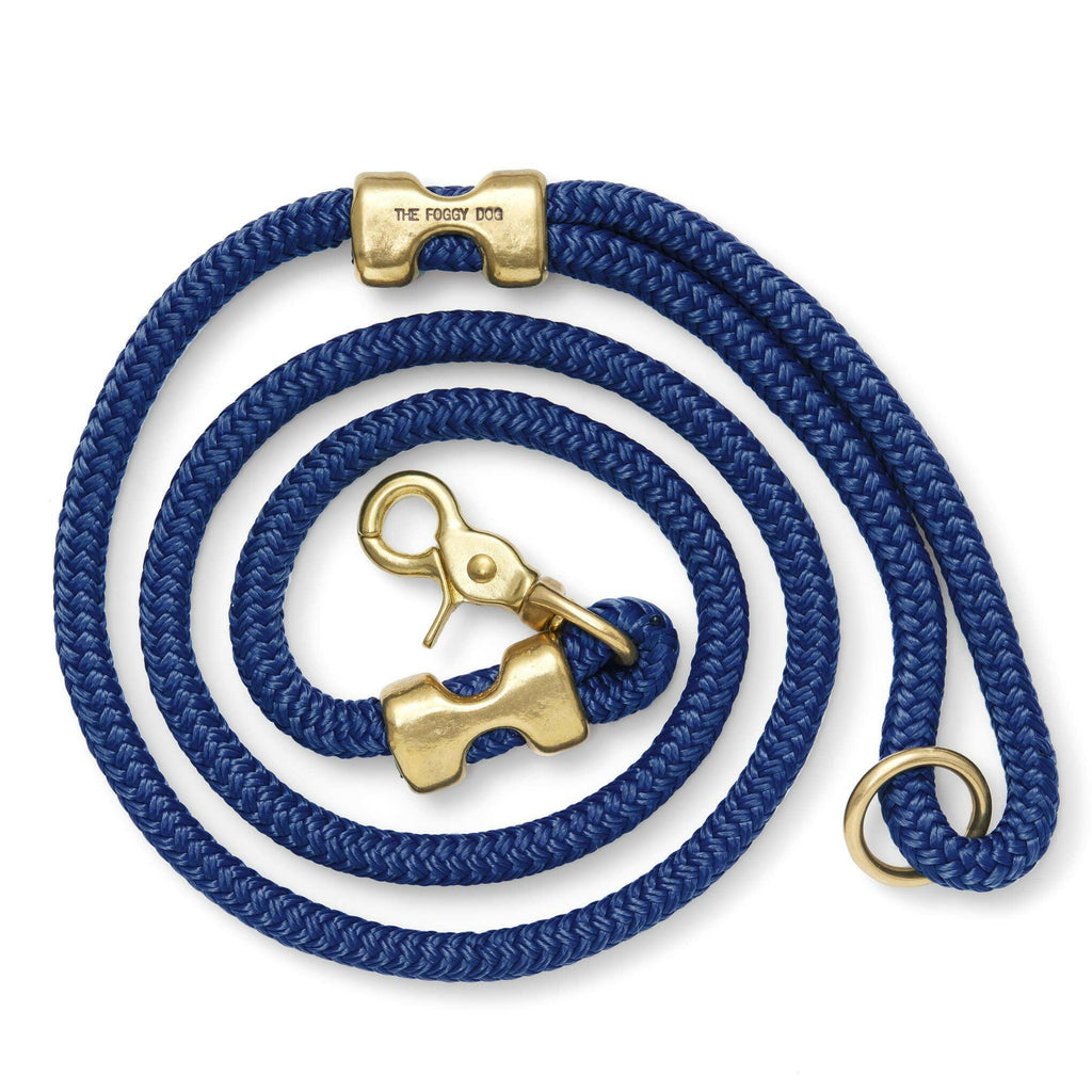 The Foggy Dog Marine Rope Leash - Ocean - The Dog Shop
