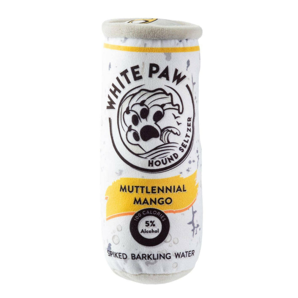 White Paw Dog Toy-Muttlennial Mango - The Dog Shop