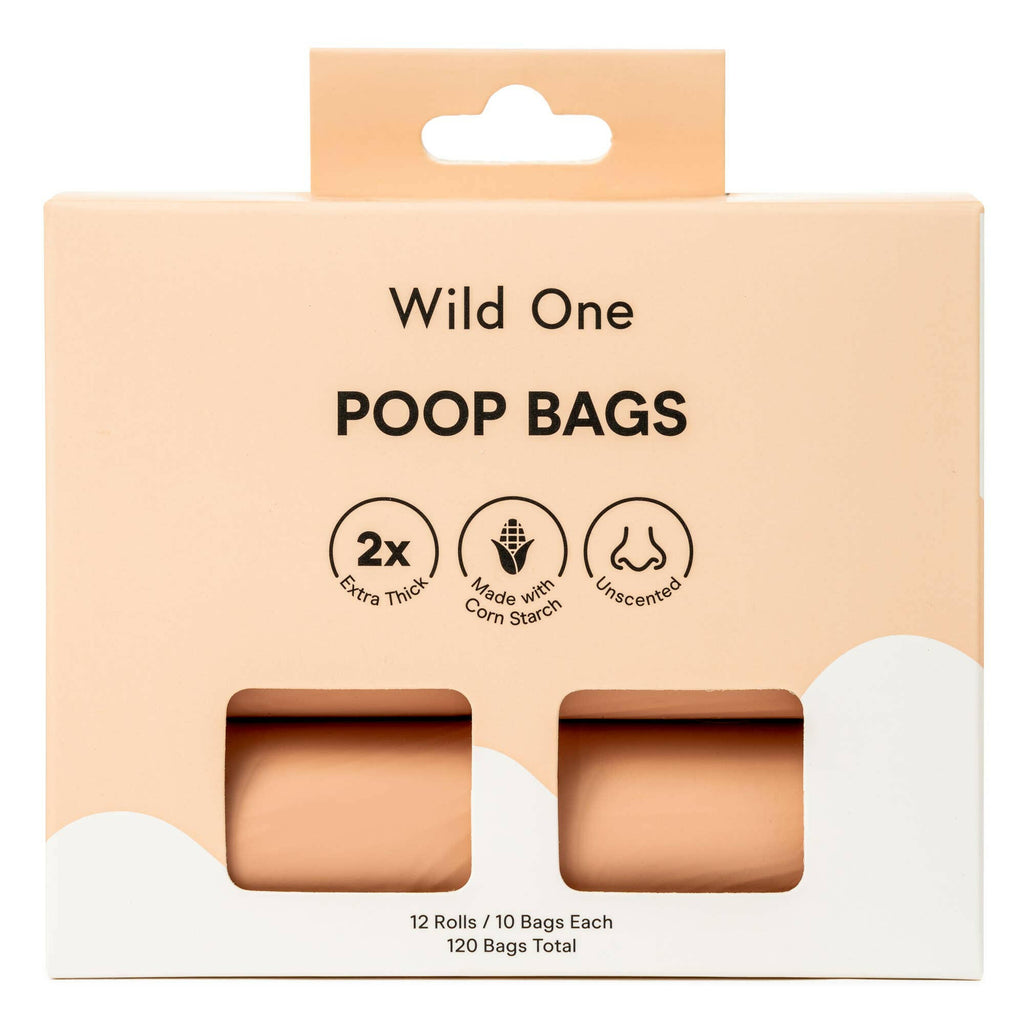 Wild One Eco-Friendly Poop Bags- 120 Roll - The Dog Shop
