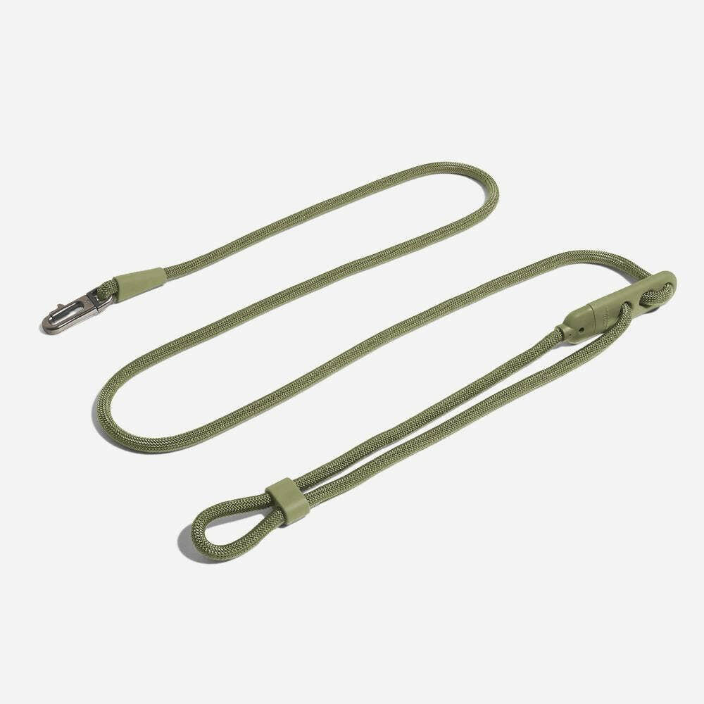 Zee.Dog Hands-Free Dog Leash Army Green - The Dog Shop