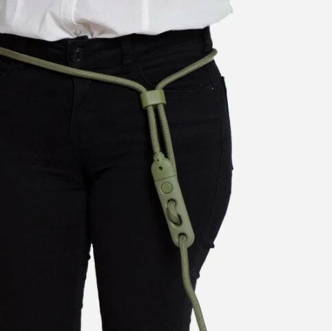Zee.Dog Hands-Free Dog Leash Army Green - The Dog Shop