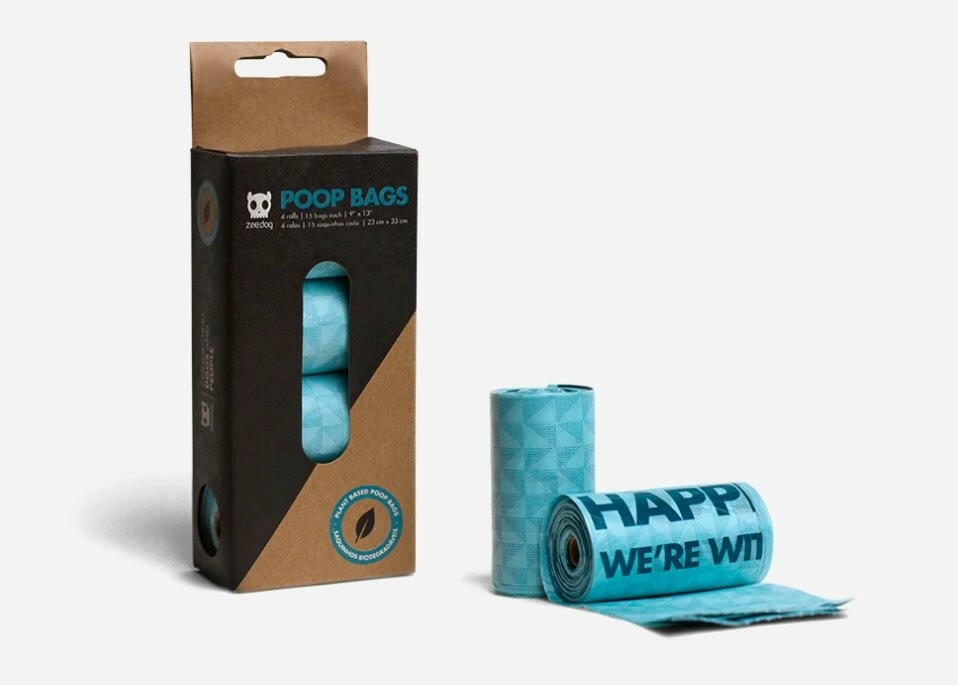 Zee.Dog Plant Based Poop Bags - The Dog Shop